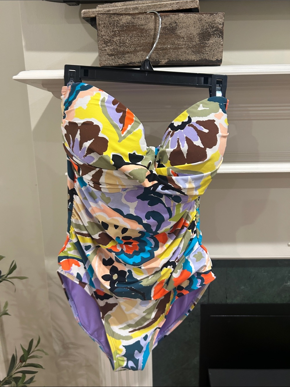 Anne Cole  - Colorful Floral One-Piece Swimsuit - Multi